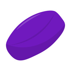 Halloween Sweet Candy. Vector Illustration in Flat Cartoon Design.