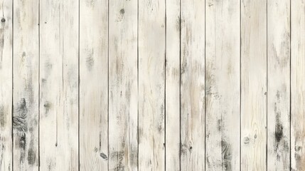 Fototapeta premium Whitewashed Wood Plank Background Texture