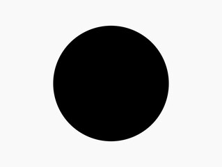 large black dot