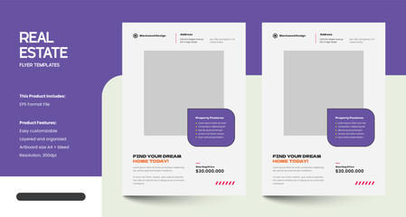 Real Estate Flyer Design Template