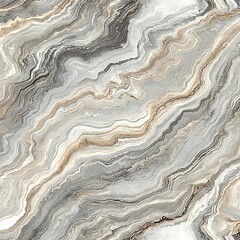 Grey Beige Swirled Marble Texture