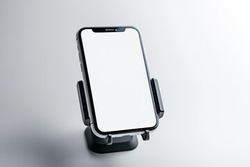 Premium Quality Visual of Car Holder for Smartphone on White Background