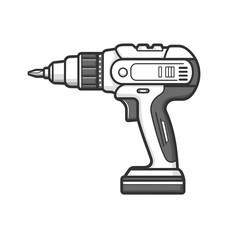 Handheld Electric Drill for DIY Home Improvement and Construction Projects - Professional Power Tool for Precision and Versatile Applications