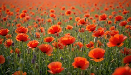 Obraz premium field of poppies