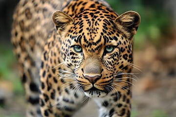 Naklejka premium Star Tiger With its skin filled with round patterns and contrasting colors, natural beauty is full of mystery. Every step is agility, reflecting strength and elegance in one body