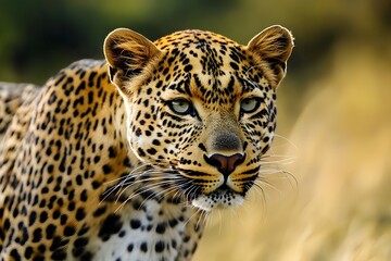 Obraz premium Star Tiger With its skin filled with round patterns and contrasting colors, natural beauty is full of mystery. Every step is agility, reflecting strength and elegance in one body