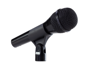 microphone isolated on white background