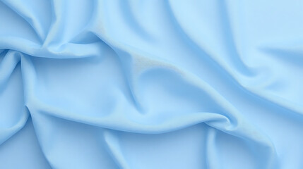 Obraz premium This image depicts a piece of lightweight blue fabric adorned with subtle textures and lines2