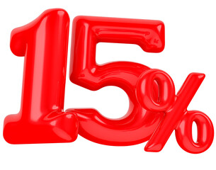 3D Representation of Number Percent