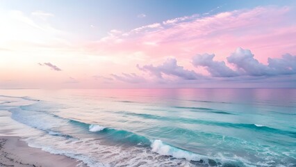 Pastel Ocean Sunset