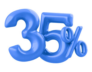 3D Representation of Number Percent