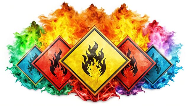 Stunning Images of Flammable Materials