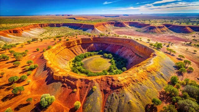 Wolfe Creek Crater, Tanami Desert, Western Australia