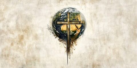 Cross on Earth