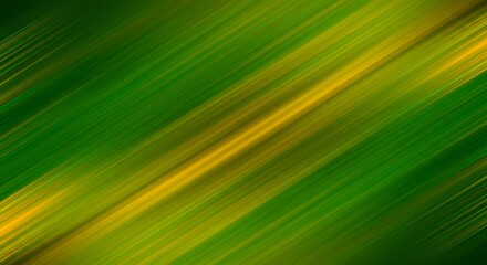 Abstract diagonal stripes in green and yellow hues create a fluid texture and a dynamic visual flow, perfect for modern design applications