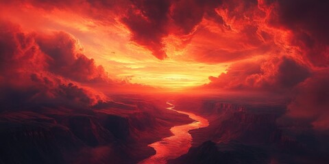 River Valley Landscape