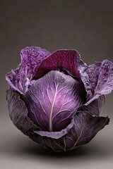 Obraz premium Purple cabbage in bowl