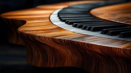 Exquisite piano showcasing fine craftsmanship with glossy finish and elegant design perfect for music enthusiasts