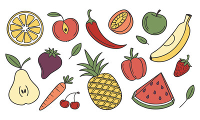 fruits and vegetables