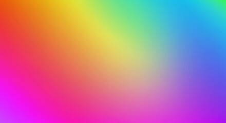 Obraz premium Vibrant rainbow gradient background. Perfect for design projects.