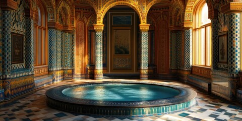 Obraz premium Indoor Swimming Pool