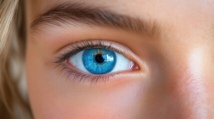 Fototapeta premium Close Up of Blue Eye