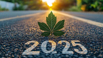Cannabis Future Road 2025 Sunset