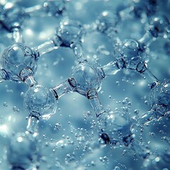 Microscopic Water Molecule Network