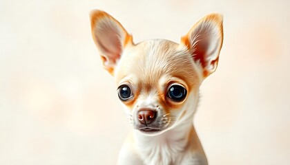Obraz premium Adorable Chihuahua Puppy Portrait