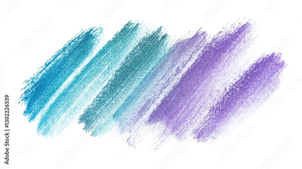 Aufkleber soft pencil strokes in varying shades of blue and purple create a calming background texture for art