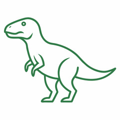 Naklejka premium dinosaur vector illustration