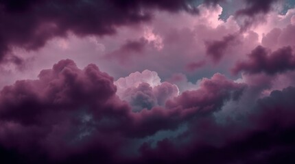 Dramatic weather scene in rich burgundy and deep blue. Geometric harmony presented through stormy skies, high tension, sophisticated and elegant style.