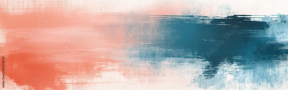 Aufkleber minimalist pencil strokes create an artistic blend of colors in a serene abstract design for modern 