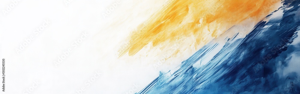 Aufkleber bold pencil marks create artistic patterns on an elegant white canvas with vibrant hues of orange an