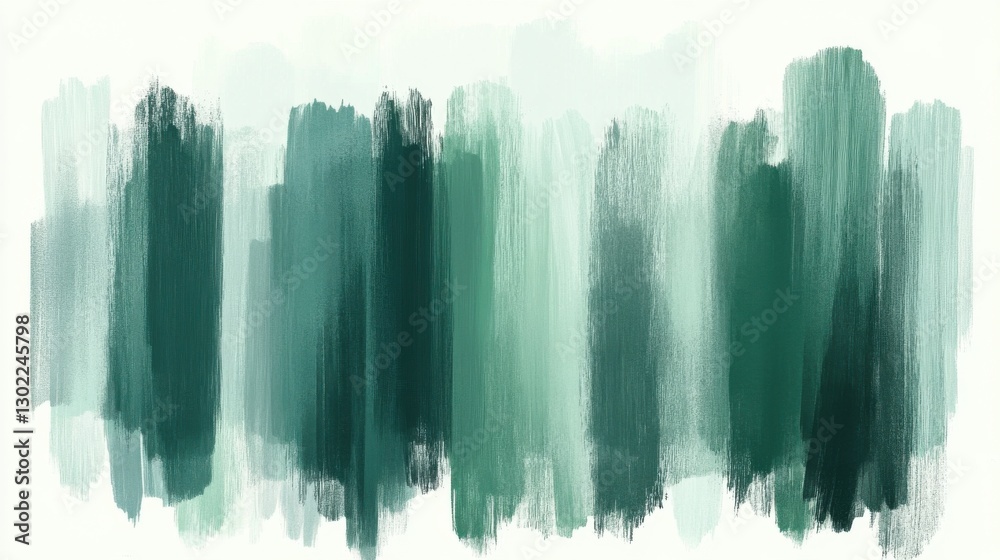 Poster Minimalist gradient of muted pencil strokes forms an abstract composition conveying serenity and depth