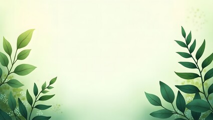 beautiful green nature aesthetic wallpaper leaf plant background, there are birds.