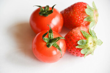 ひのしずくとミニトマト