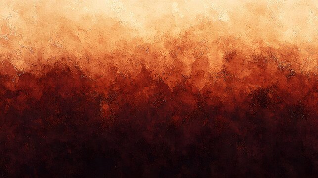 28. A gradient with warm cinnamon and deep chocolate brown tones for a cozy and inviting mood