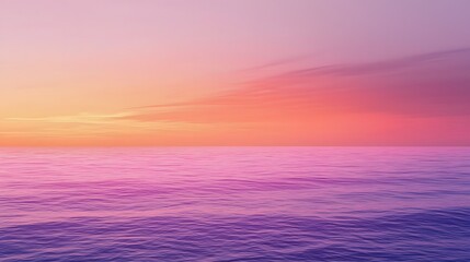 Obraz premium 93. A sunset-inspired gradient with deep pink, glowing orange, and soft lilac for a dreamy effect