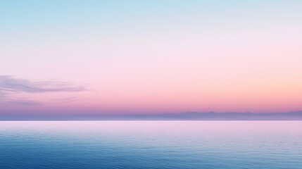 Obraz premium 2. A subtle gradient blending cool blue and soft lavender tones to create a sense of calm and relaxation