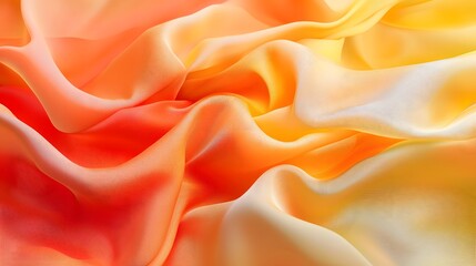 Obraz premium 3. A seamless gradient transitioning from vibrant orange to soft yellow, evoking warmth and energy