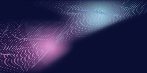 Modern technology particles mesh background abstract