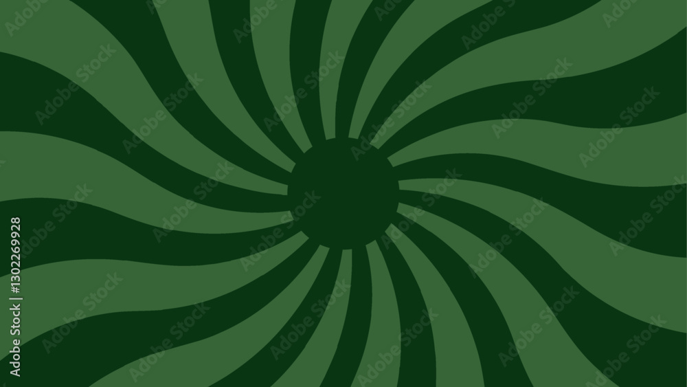 Poster abstract spiral sunburst background. colorful sun rays sunburst pattern. green swirling radial patte