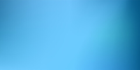 Simple light blue gradient abstract banner background
