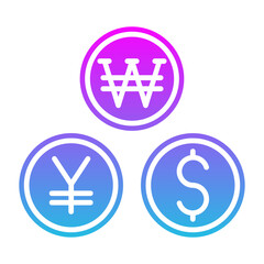 Obraz premium Currencies Icon