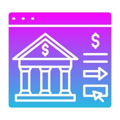 Bank payment Icon