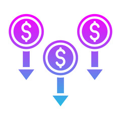Money loss Icon