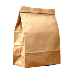 brown paper bag, no background, transparent PNG