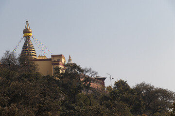 Swayambhunath, also known as Monkey Temple is located in the heart of Kathmandu, Nepal and is already declared World Heritage Site by UNESCO