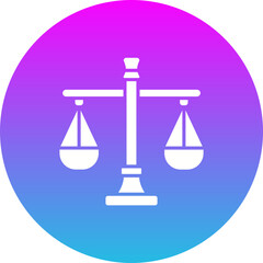 Justice scale Icon
